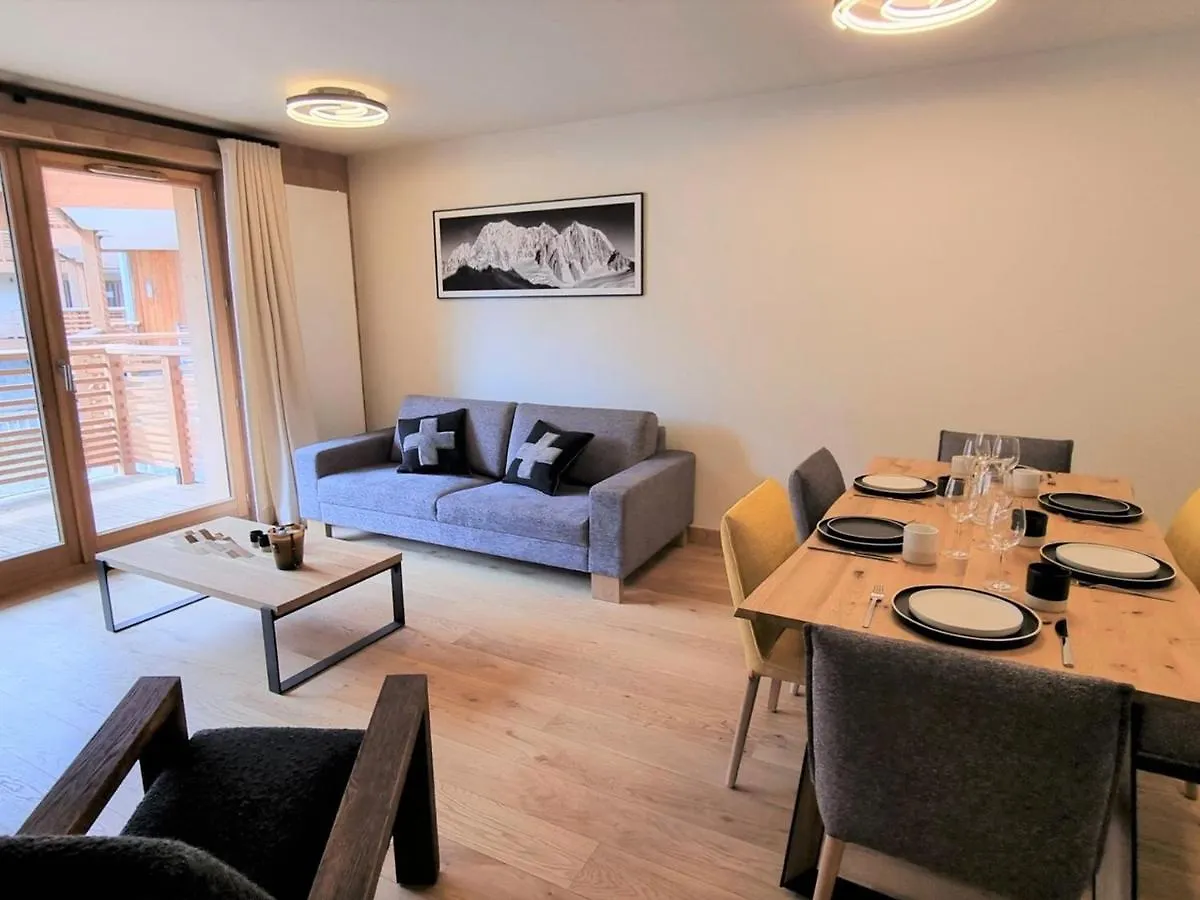 Appartement 6 Pers Avec Terrasse Au Coeur Du Village, Residence Neuve Avec Sauna Et Parking - Fr-1-598-141 Les Gets
