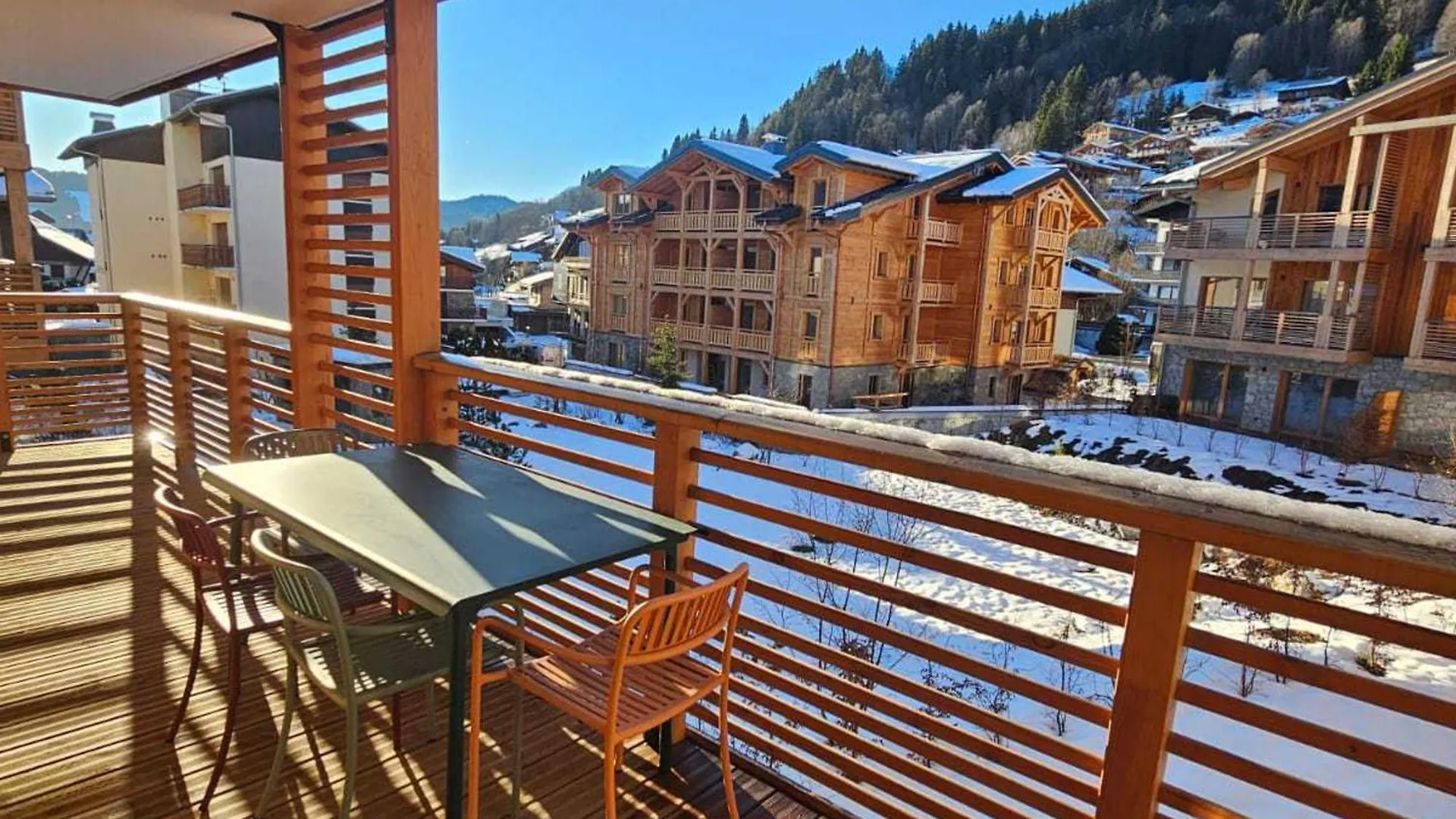 Appartement 6 Pers Avec Terrasse Au Coeur Du Village, Residence Neuve Avec Sauna Et Parking - Fr-1-598-141 Les Gets Francia